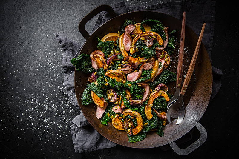 Photo of food in a skillet