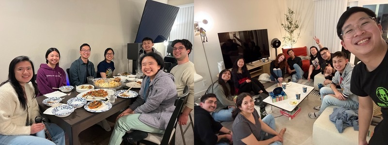Group of Friends Hanging Out