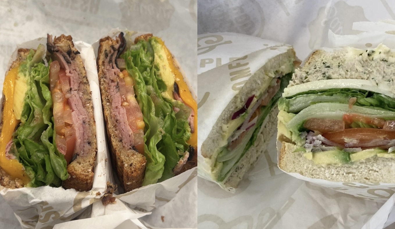 photo of sandwiches