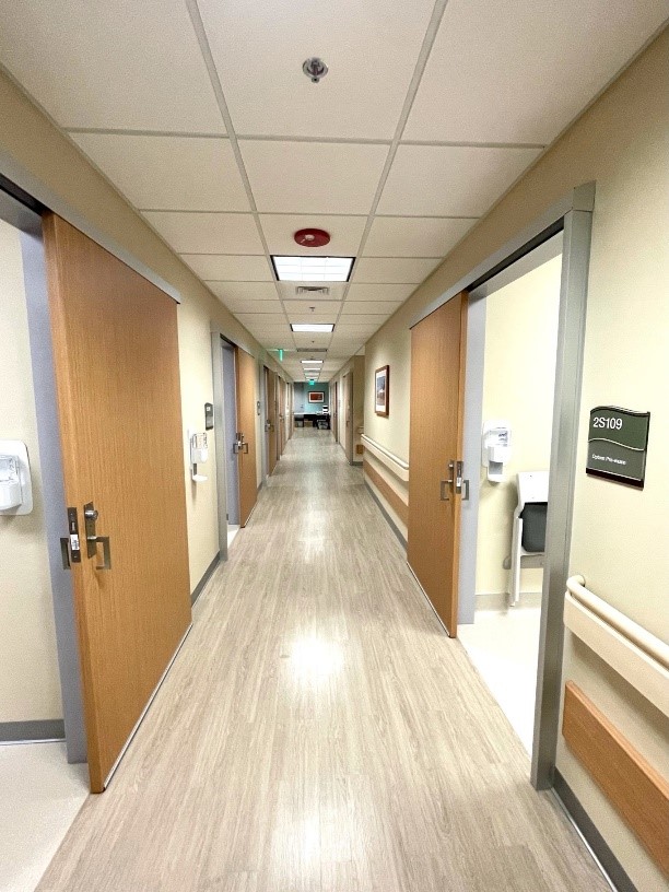 Hallway to Exam rooms