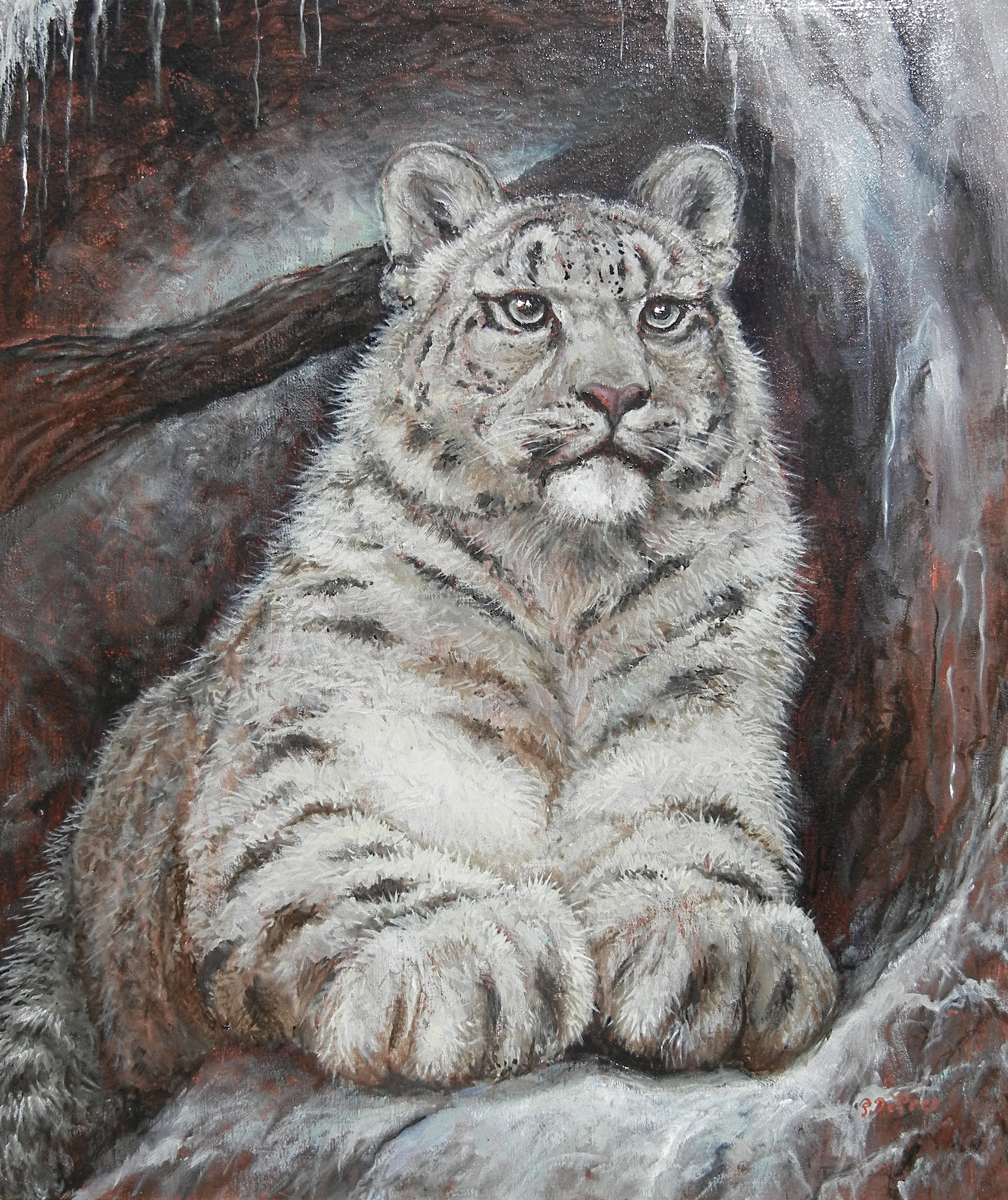 Painting of tiger