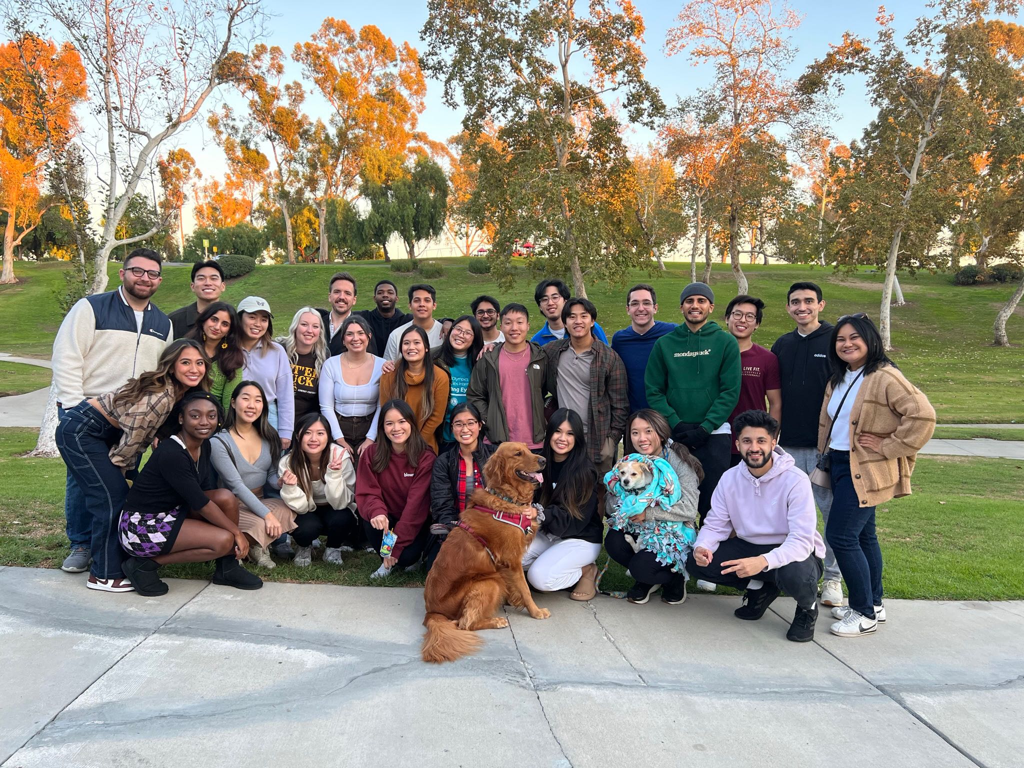 Photo of a group of students