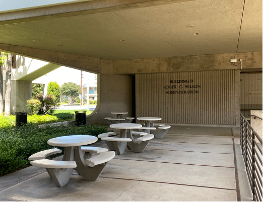 Photo of MBKU picnic tables