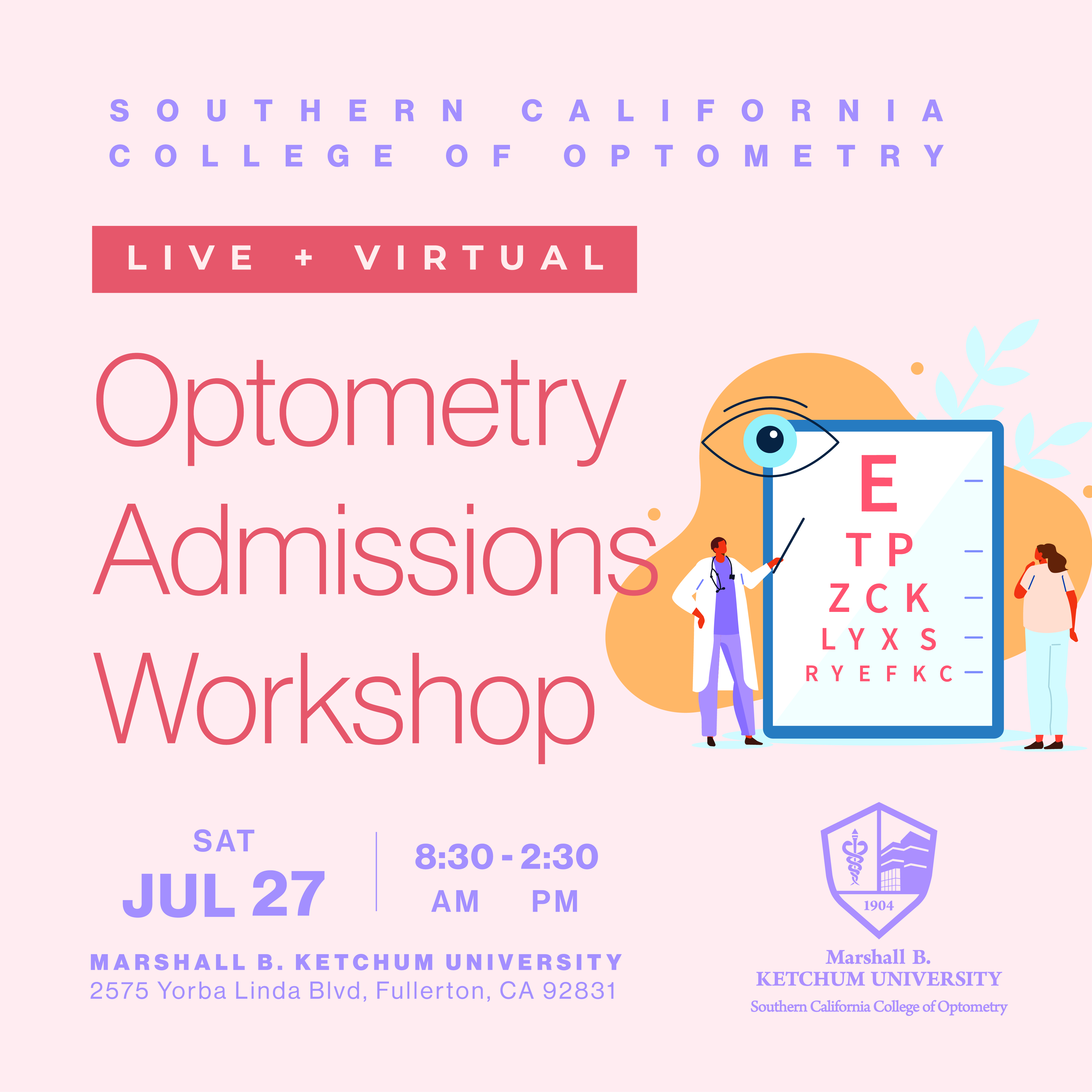 Optometry Admissions Workshop