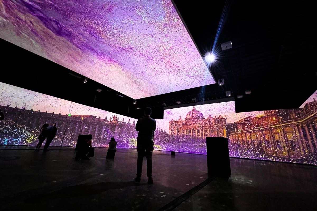 Photo of the Vatican Immersive Exhibition in LA
