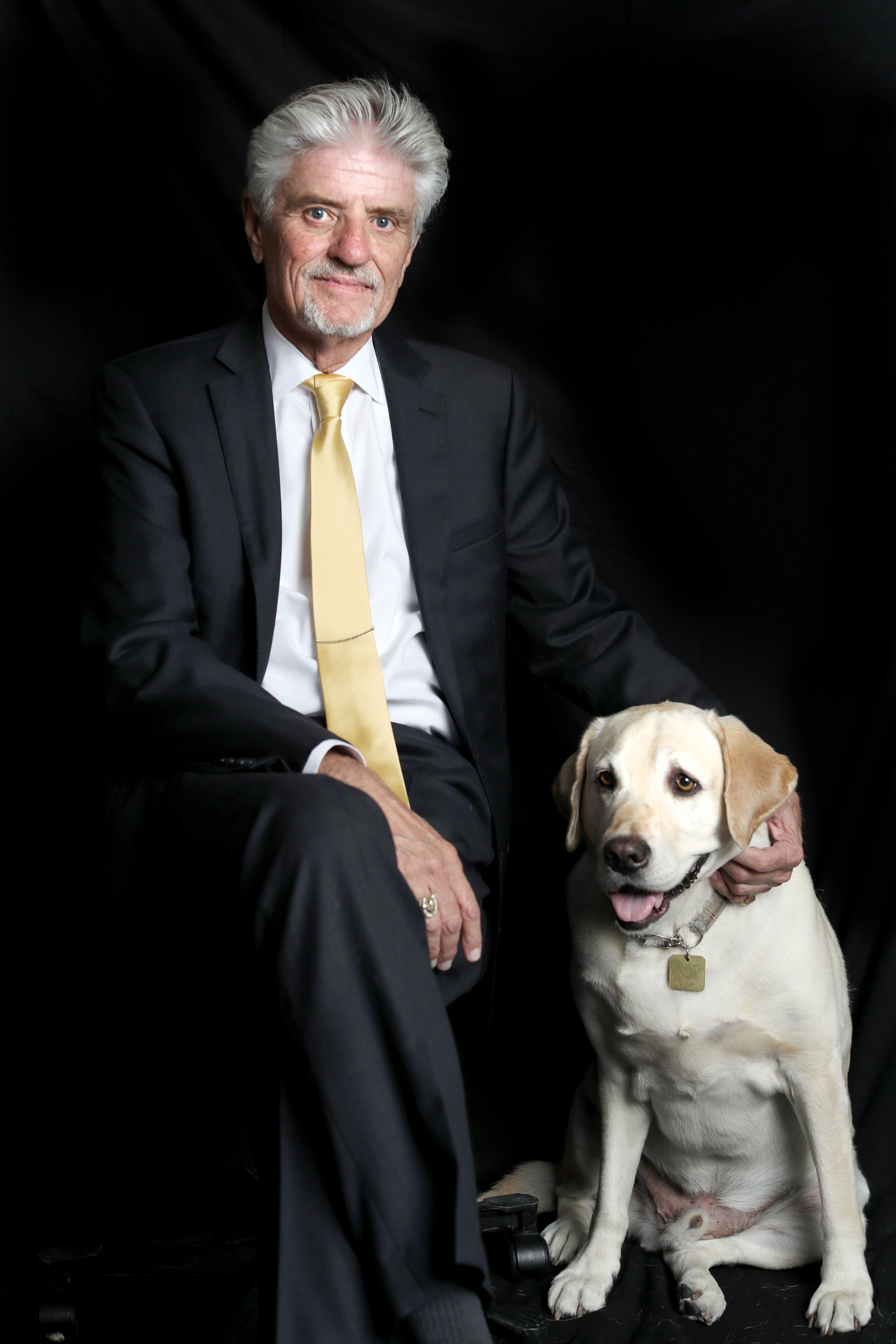 Wayne Heidle, LHD, Director of Community Relations and a Technologist at Ketchum Health, and an Assistant Professor at SCCO with Poncho. 