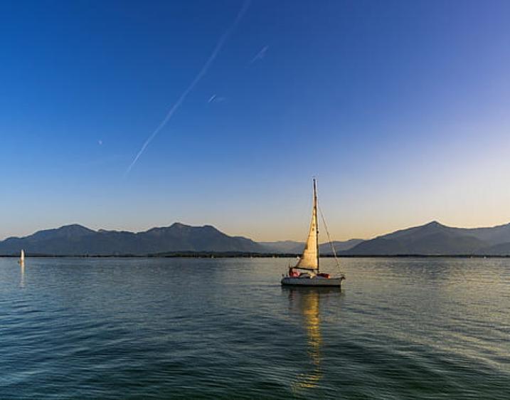 Image of a sailboat on the water