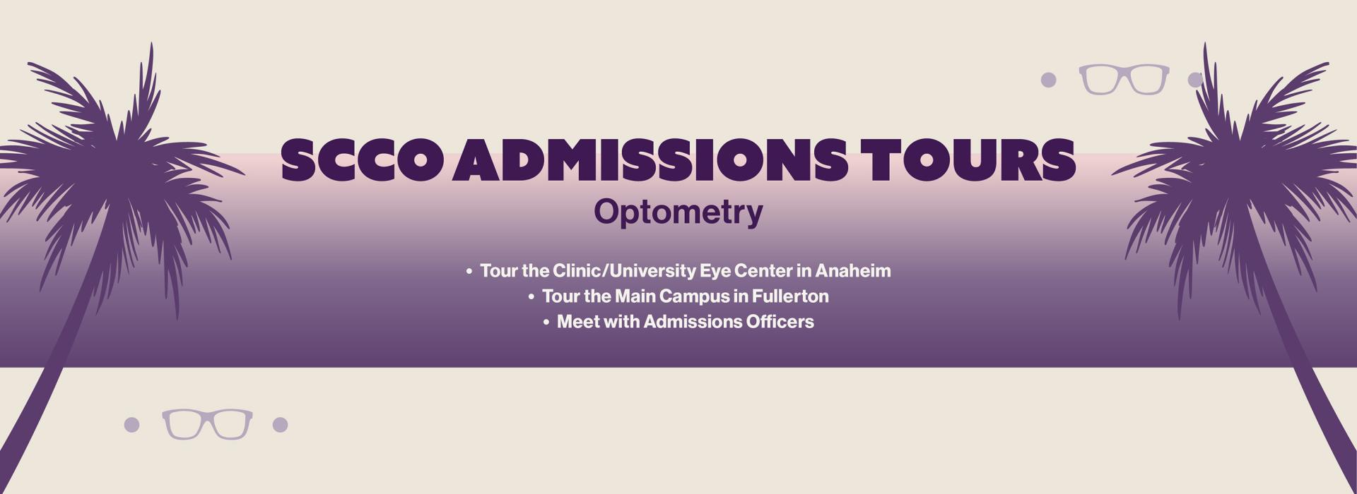 SCCO Admissions Tours