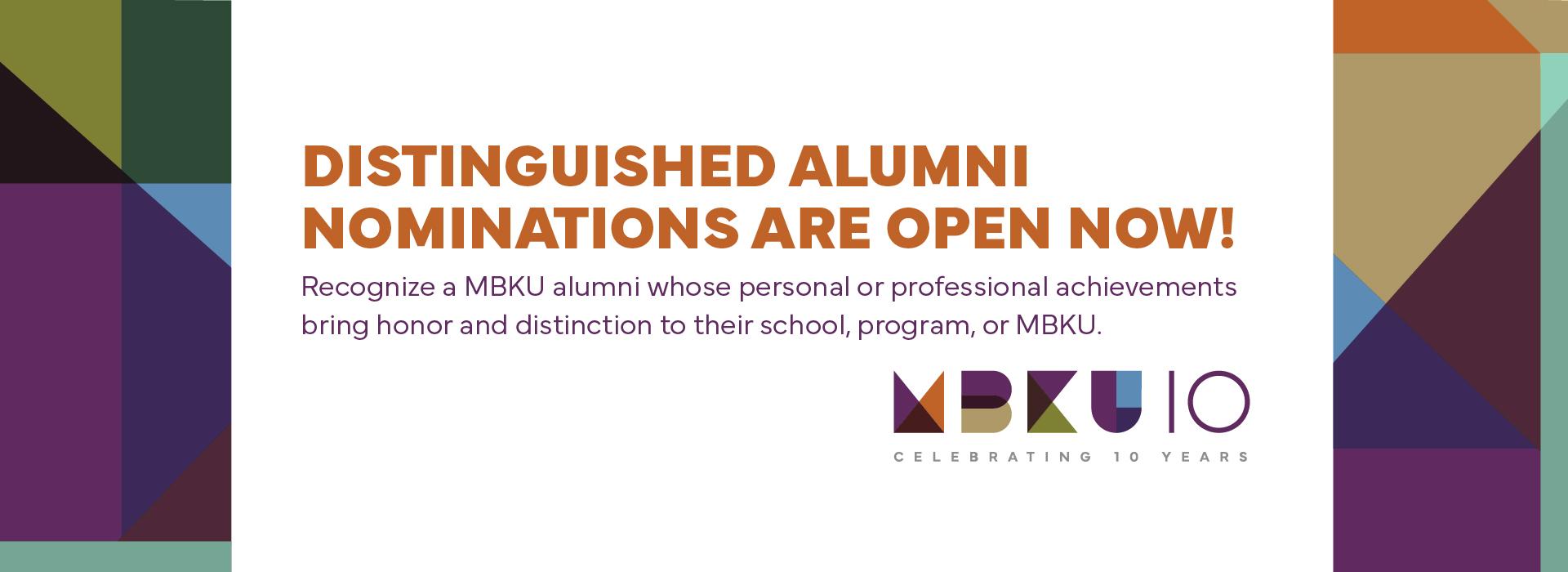 Distinguished Alumni Awards