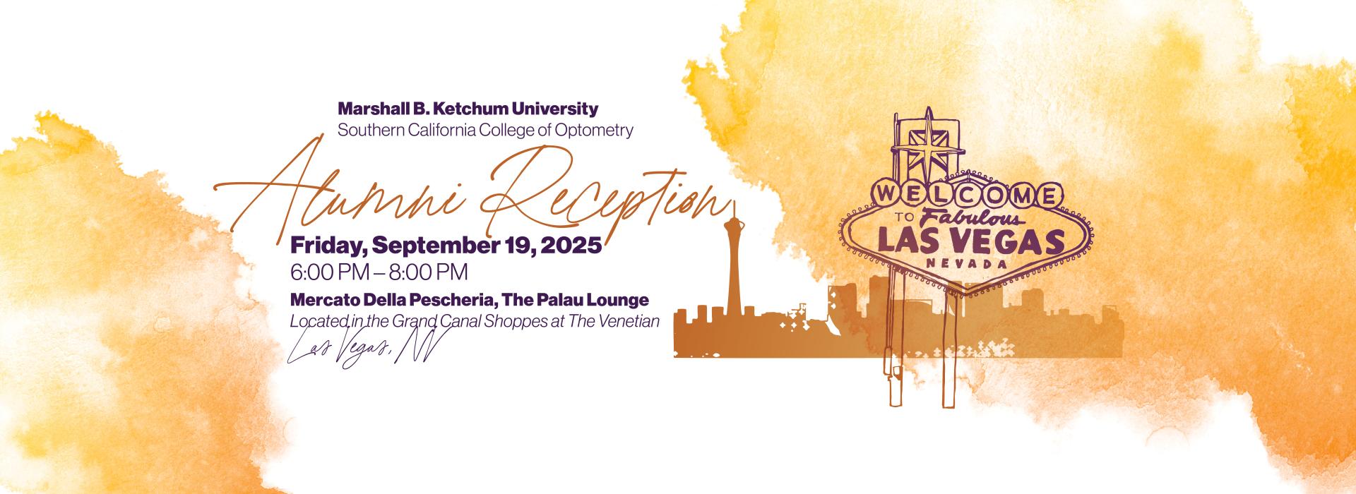 Alumni Reception at Vision Expo West