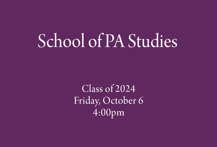 School of PA Studies Class of 2023