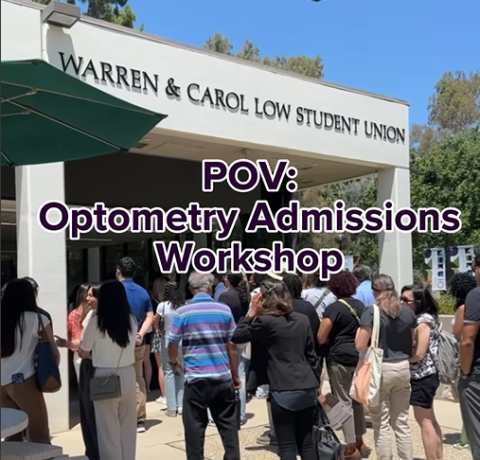 POV: Optometry Admissions Workshop