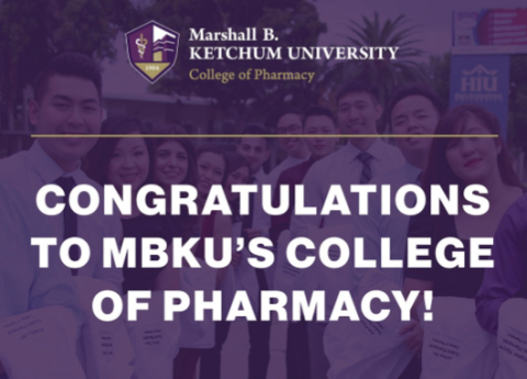 Congratulations to our College of Pharmacy!