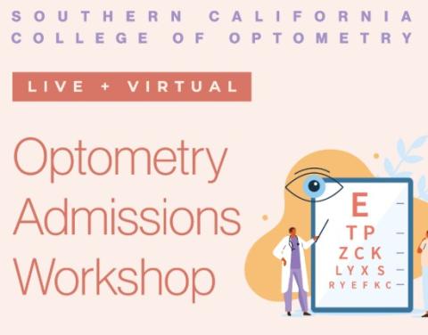 Optometry Admissions Workshop Sat, July 26 2025