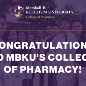 Congratulations to our College of Pharmacy!